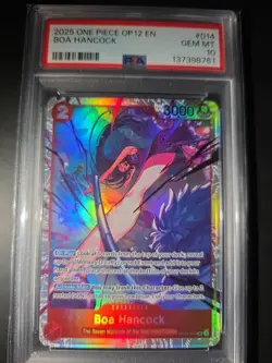 PSA 10 Boa Hancock 2025 One Piece Op12-Legacy Of The Master #014 - Image 1