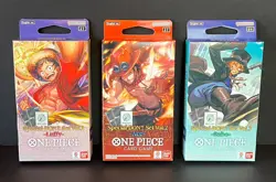 Bandai ONE PIECE Special DON!! Set Luffy/Ace/Sabo Volume 1, 2 & 3 SEALED Box Set - Image 1