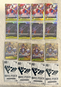 2026 One Piece Azure Sea's Seven Boa Hancock #OP14-112 LOT 16x YELLOW Promos - Image 1