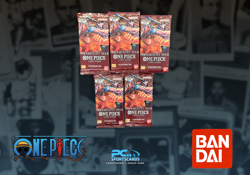 Investor Lot x5 One Piece Paramount War OP-02 Booster Packs Factory Sealed RLL2 - Image 1