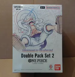 One Piece DP-02 Double Pack Set 2 OP-05 Awakening of The New Era SEALED DISPLAY - Image 2