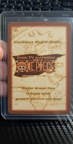 BANDAI One Piece Hyper Battle S110 MONKEY D LUFFY GOLD FOIL STAMPED SCARCE EARLY - Image 2