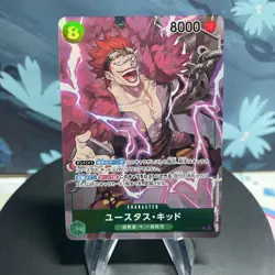 One Piece Eustass Captain Kid OP01-051 Japanese SR Alt Art NM - Image 1