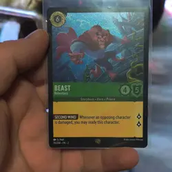 Disney Lorcana Beast - Relentless 70/204 Cold Foil - Image 1