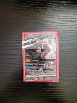Union Arena: Attack on Titan - Eren Jaeger (SR) - UE10BT/AOT-1-092 - Image 1