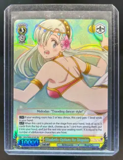 2021 Weiss Schwarz Seven Deadly Sins Elizabeth Options For Disguise SR SDS SX03 - Image 1