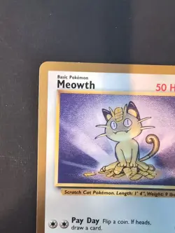 Meowth | 56 / 64 | Jungle | Gold Border Promo | Pokemon Card | MP - Image 3