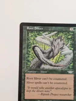 MTG Card - 1x Root Sliver - Legions - NM - Vintage - Green - Magic The Gathering - Image 3
