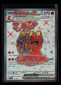 Magcargo ex 191/167 Ultra Rare SV06: Twilight Masquerade Pokemon Card - Image 1