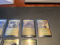 MTG Lord of the Rings Cards Lot, Showcase Scrolls Foil - Image 3
