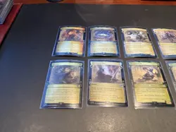 MTG Lord of the Rings Cards Lot, Showcase Scrolls Foil - Image 5