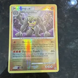 Pokemon Card - Machamp 31/130 - Diamond and Pearl Reverse Holo - Image 1
