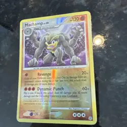 Pokemon Card - Machamp 31/130 - Diamond and Pearl Reverse Holo - Image 2