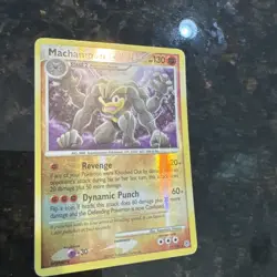 Pokemon Card - Machamp 31/130 - Diamond and Pearl Reverse Holo - Image 3