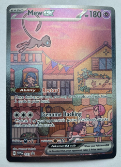 Pokemon TCG Mew ex 053 Sv: Scarlet & Violet Promo Cards Holo - Image 1