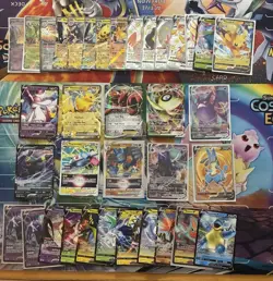 Pokemon Card Lot Full Art Alt Art Fire Blastoise Venusaur Sylveon 36 Cards - Image 1