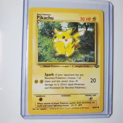 Pokemon TCG Pikachu Card #60/64 Jungle Regular 1999-2000 Near Mint Condition - Image 1