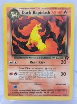 DARK RAPIDASH - 44/82 - Team Rocket - Pokemon Card - LP - Image 1