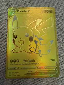 Pikachu V SWSH145 SWSH: Sword & Shield Promo Cards Holo - Image 2