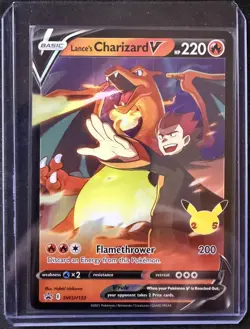 Lance's Charizard V SWSH133 SWSH: Sword & Shield Promo Cards Holo - Image 1