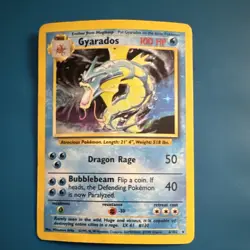 Gyarados 06/102 – Base Set (1999) – 100 HP Holo Rare – Pokemon Card – English - Image 1