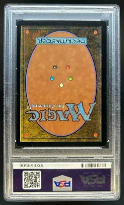 1999 Magic: The Gathering Portal Three Kingdoms Ravages of War #17 PSA 8 - Image 2