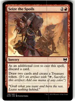 Seize the Spoils Kaldheim Regular MTG NM - Image 1