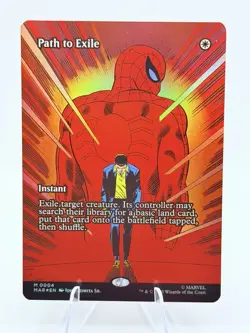 MTG- Marvel Universe Eternal - Path to Exile (Borderless) Foil 0004 NM - Image 1