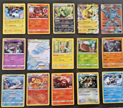 Pokemon TCG 35 Card Lot Pikachu EX Lucario Mewtwo Reverse Holo Full Art - Image 2