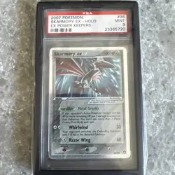 Pokemon 2007 Skarmory EX Holo Power Keepers Card 98/108 PSA 9 - Image 1