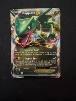 Pokemon - Rayquaza EX BW47 Black & White Holo - LP - Image 5