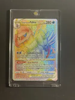 Origin Forme Palkia VSTAR 192/189 Astral Radiance Rainbow Secret Rare Pokemon NM - Image 1