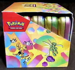 Pokemon TCG 151 S&V Mini Tin Display - 10 Sealed Mini Tins - Image 2