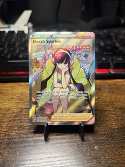 Pokemon TCG Elesa’s Sparkle 147/159 Crown Zenith Full Art Near Mint - Image 1