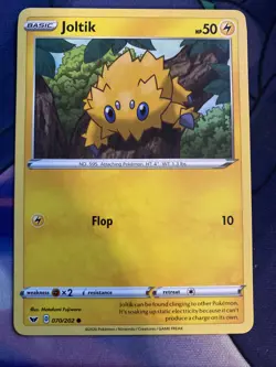 Pokemon TCG Sword and Shield Base Joltik 070/202 - Image 1