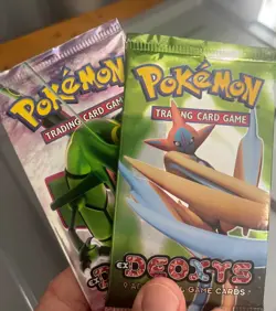 Pokemon ex Deoxys booster pack English TCG FACTORY SEALED x2 (two packs) - Image 1
