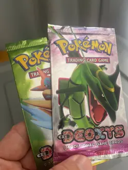 Pokemon ex Deoxys booster pack English TCG FACTORY SEALED x2 (two packs) - Image 5