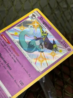DRAGAPULT ~ SV062/SV122 ~ Shiny Holo Rare Pokemon TCG: Shining Fates - Image 5