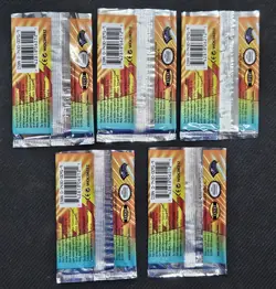 2000 Pokemon Gym Heroes Empty Pack Wrappers Lot of Eight (8) Top Cut - Image 3