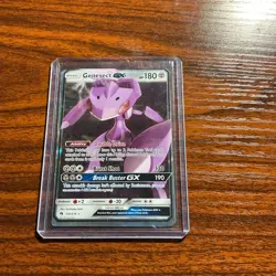 2018 POKEMON SUN & MOON LOST THUNDER 130 GENESECT GX - Image 1