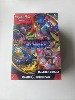 Pokemon TCG ME02 Phantasmal Flames Booster Bundle Sealed New - Image 1