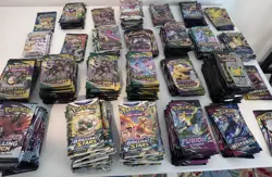 EMPTY Pokemon Booster Pack Lot - Over 500 Packs, Most EVOLVING SKIES, More!! - Image 1