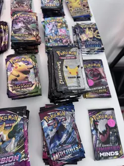 EMPTY Pokemon Booster Pack Lot - Over 500 Packs, Most EVOLVING SKIES, More!! - Image 4