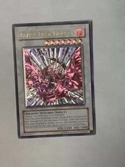 YUGIOH DOUBLE PINK Black Rose Dragon CSOC-EN039 Ultimate Rare 1st Edition LP VLP - Image 1