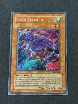 Yugioh Yata-Garasu LOD-000 Unlimited Secret Rare NM/LP - Image 1