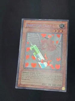 Yugioh Injection Fairy Lily LOD-100 1st Edition Secret Rare P/MP - Image 3