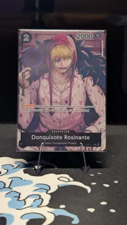 Donquixote Rosinante Alt Art Box Topper OP02-108 Paramount War - One Piece - NM - Image 1