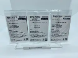 Sabo Ace Luffy ST13-001-002-003 Seven Eleven PROMO 3 Set ONE PIECE card Sealed - Image 2