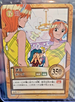 BANDAI One Piece Hyper Battle NAMI SCARCE C432 EARLY CARD VINTAGE LUFFY CREW - Image 1