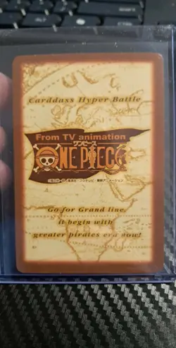 BANDAI One Piece Hyper Battle NAMI SCARCE C432 EARLY CARD VINTAGE LUFFY CREW - Image 2